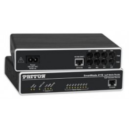 Patton SmartNode 8 FXS VoIP Gateway, 1x10/100baseT, H.323 and SIP, External UI Power 